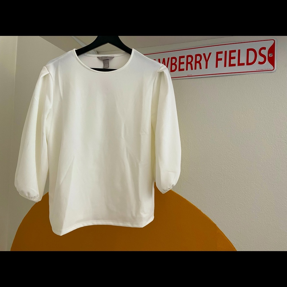 H&M Puff Sleeve Top